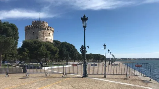 Saloniki w kwarantannie